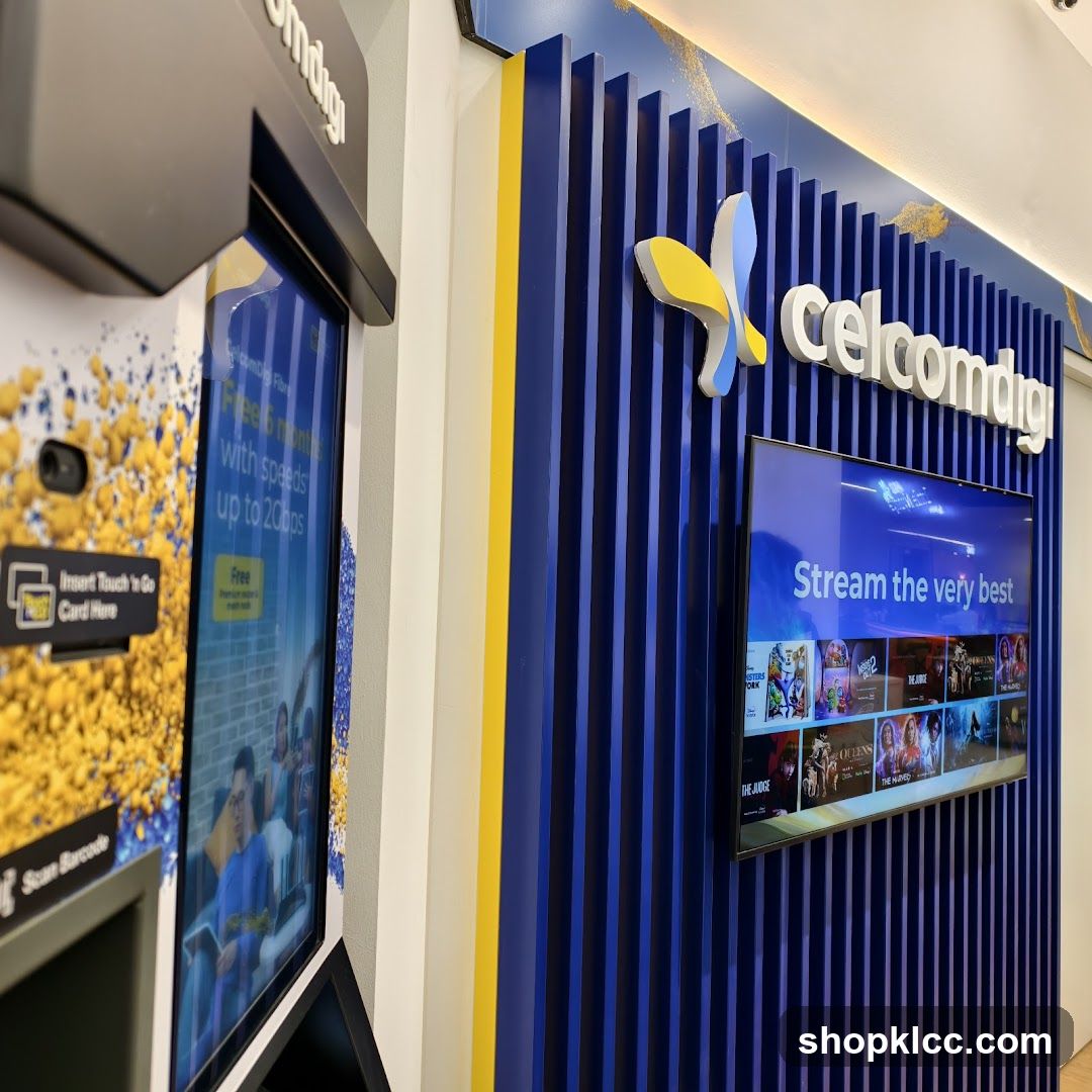 CelcomDigi Store Interior