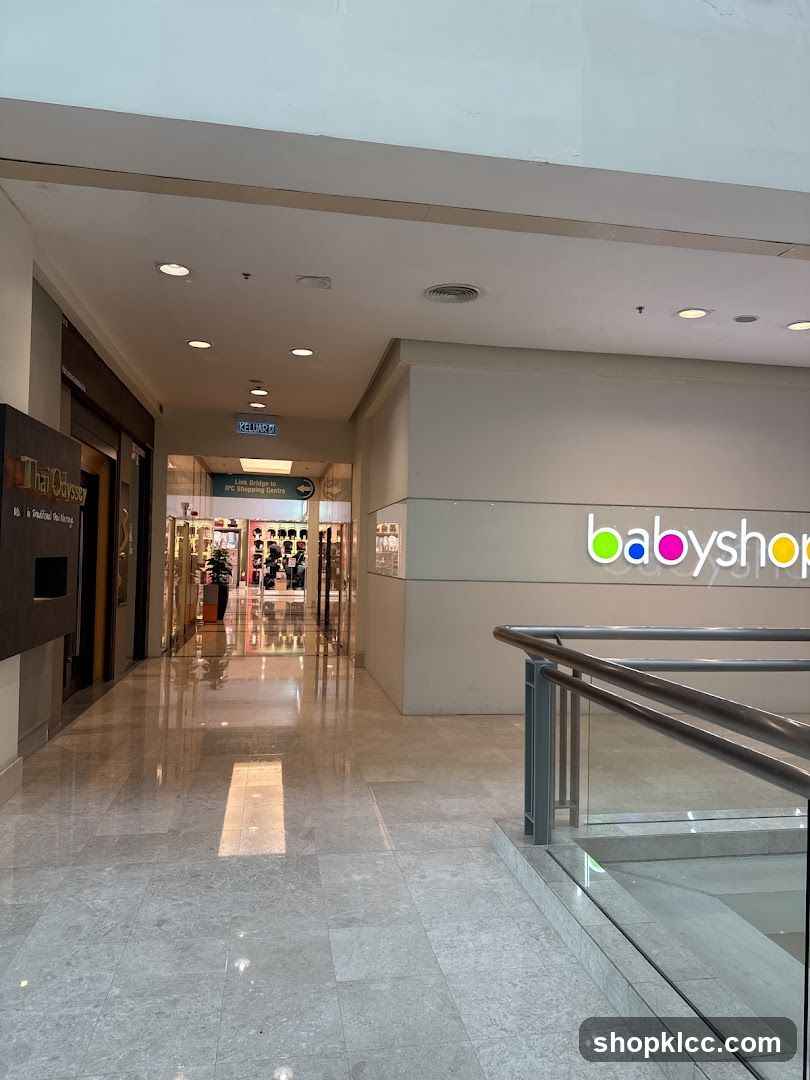 Shopping Mall Corridor Interior