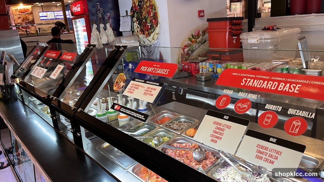 Food Counter Display