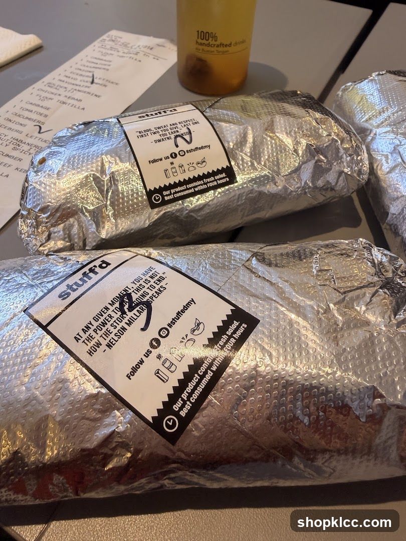 Food Wraps and Drink