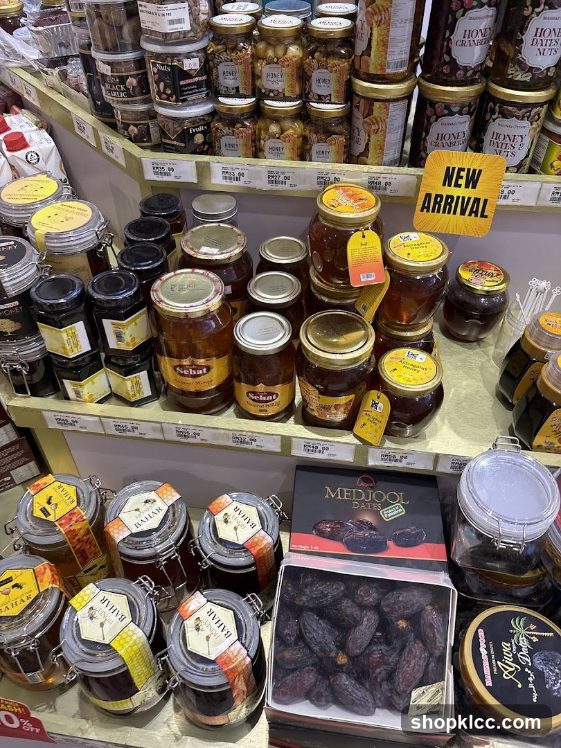 Assortment of Honey and Dates