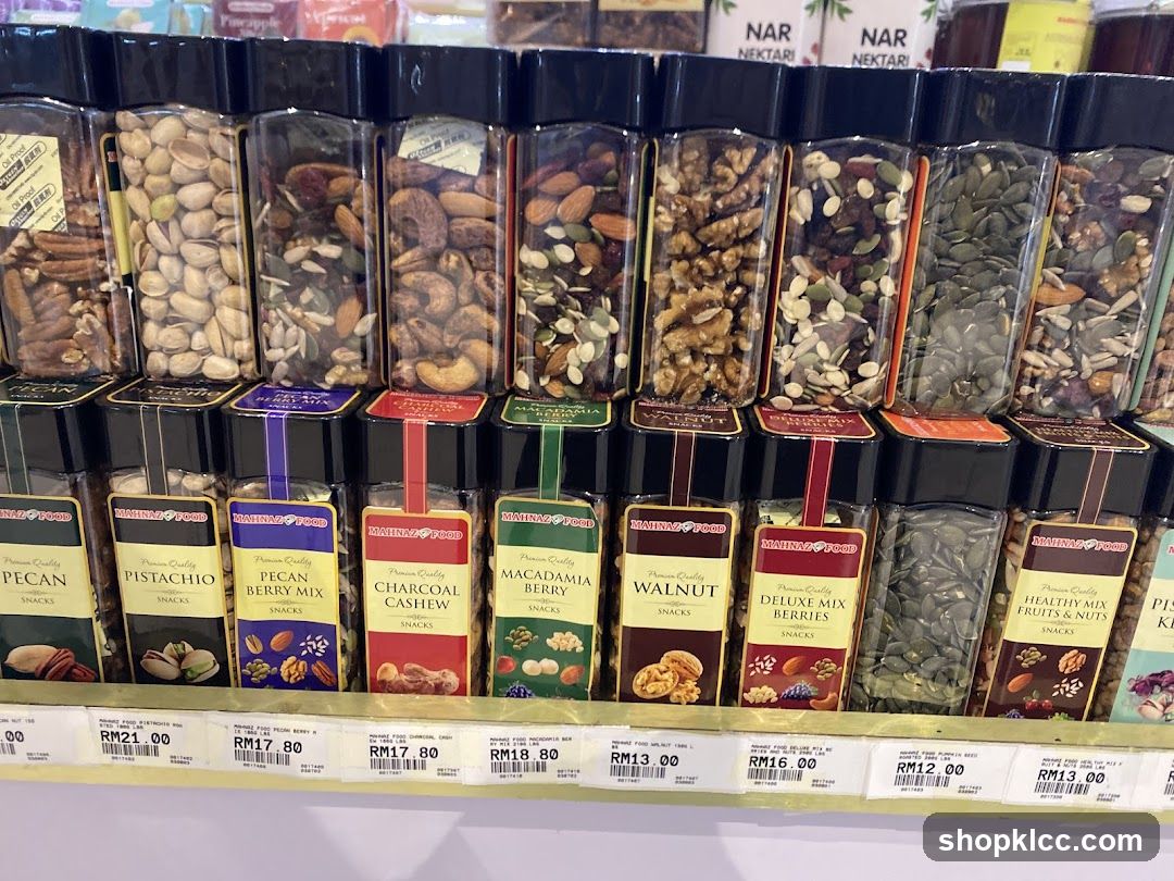 Assorted Nuts and Snacks