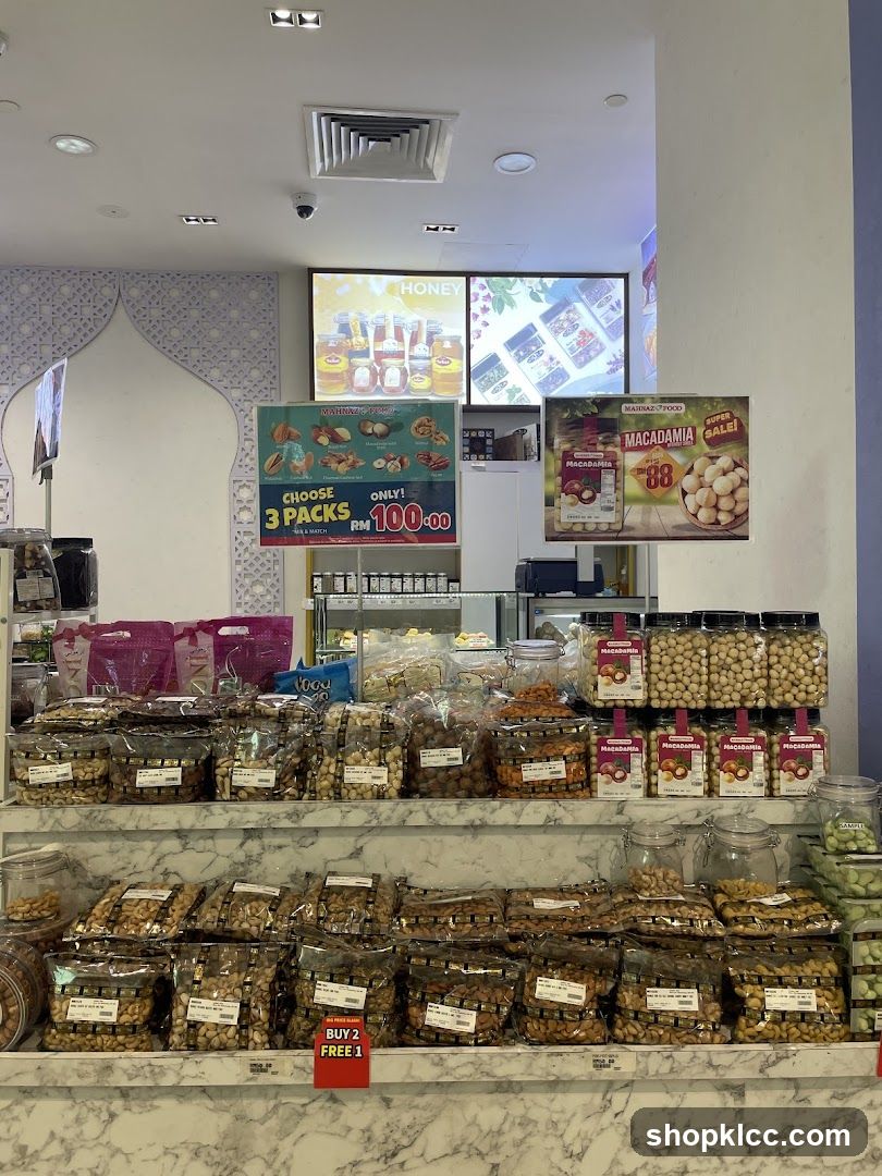 Nuts and Honey Display