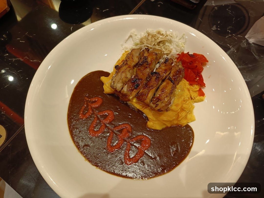 Chicken Curry Omelette