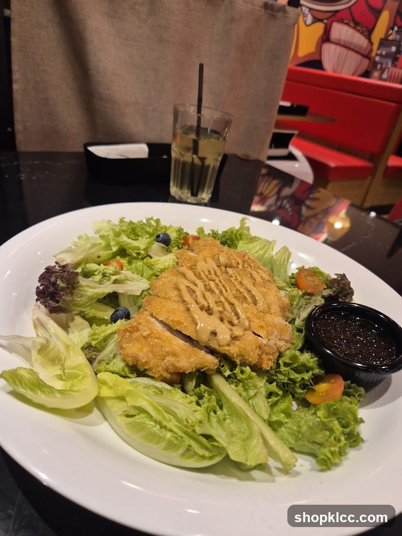 Chicken Salad with Dressing