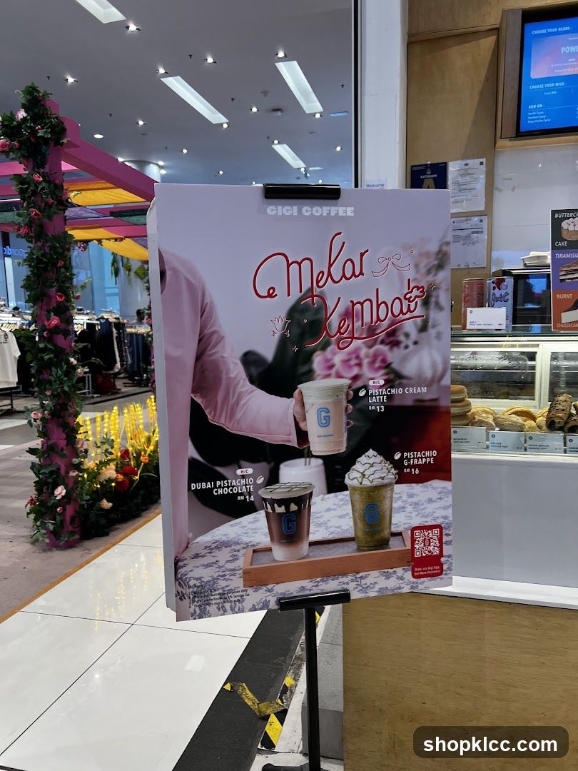 Gigi Coffee Advertisement