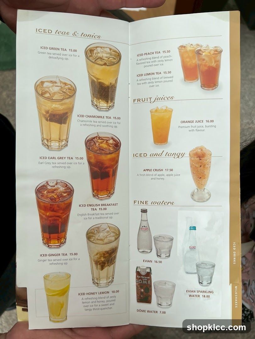 ICED DRINKS