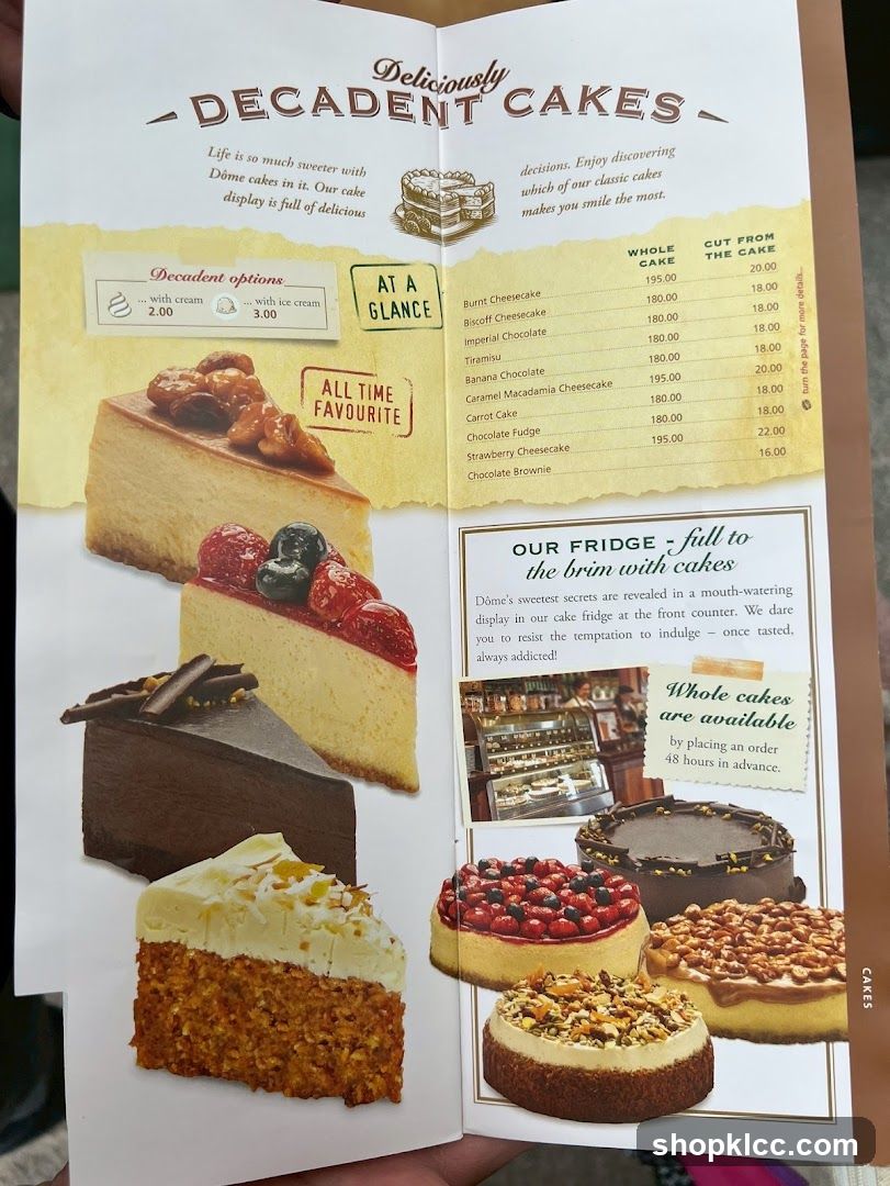 DECADENT CAKES