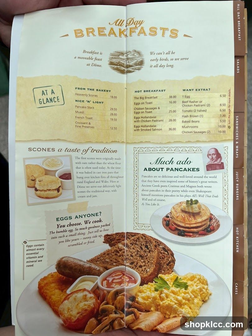 All Day BREAKFASTS