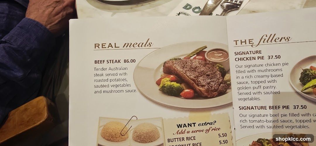 Real Meals and The Fillers