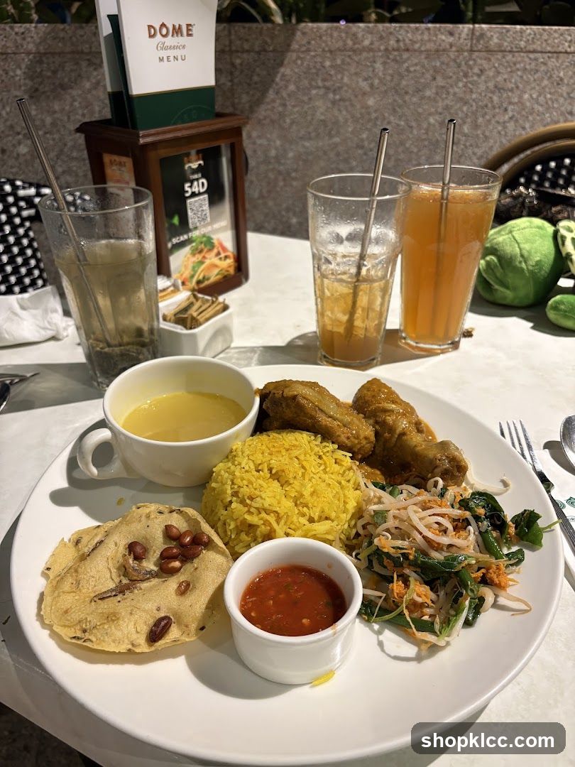 Meal with Drinks