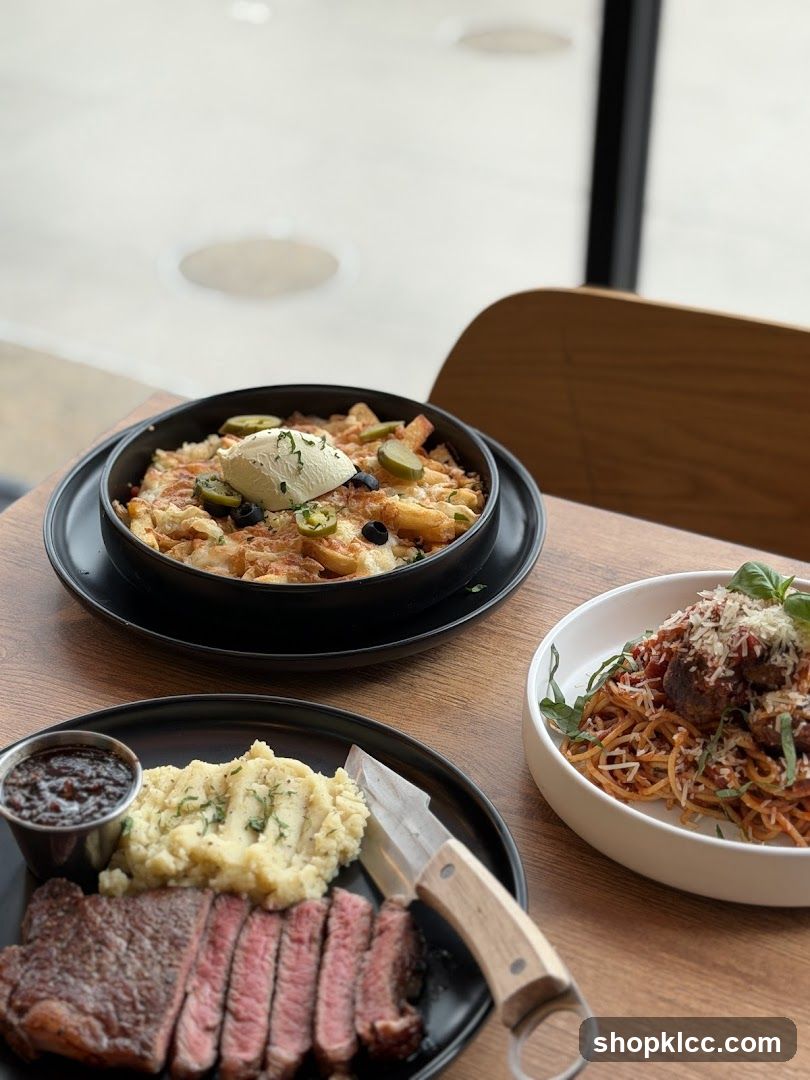 Steak Dinner with Sides