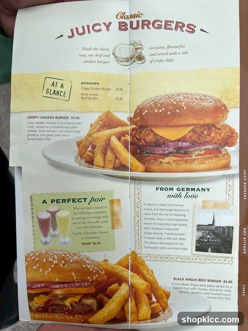 Classic Juicy Burgers