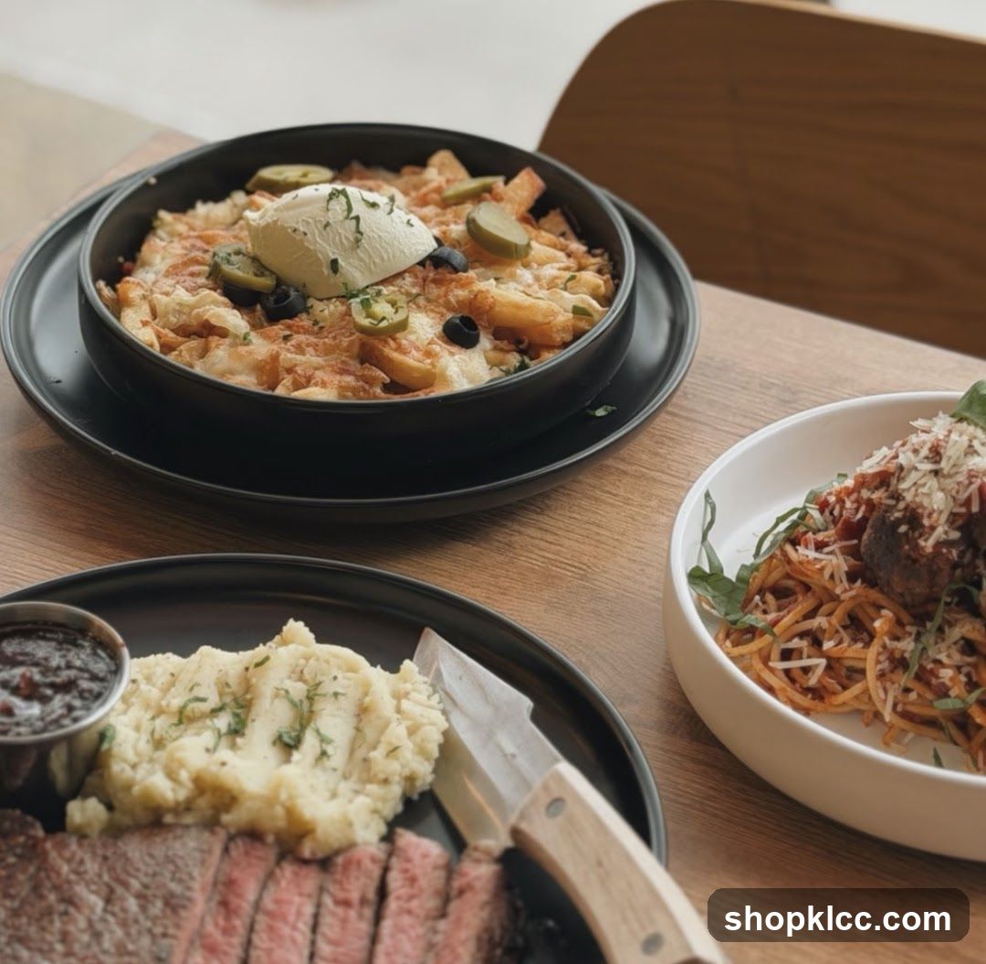 Steak Dinner with Sides