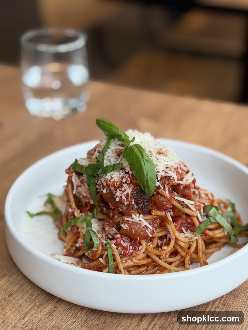 Spaghetti with Meat Sauce