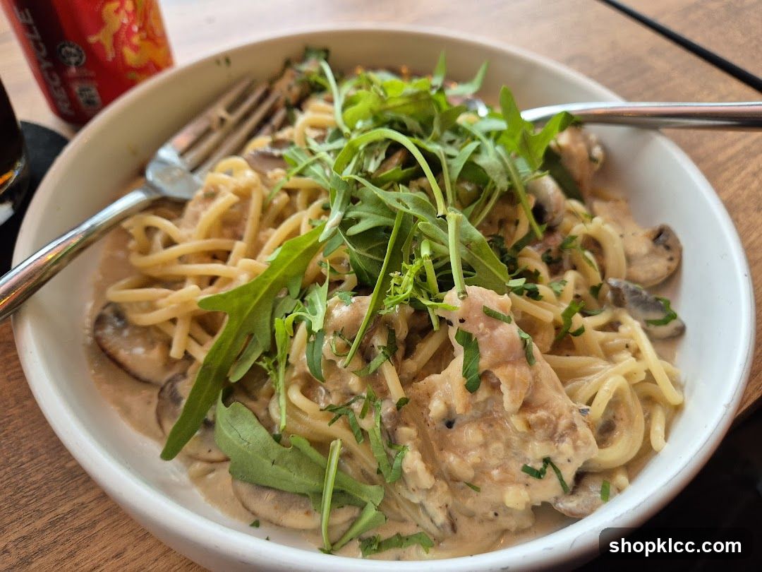 Creamy Mushroom Pasta