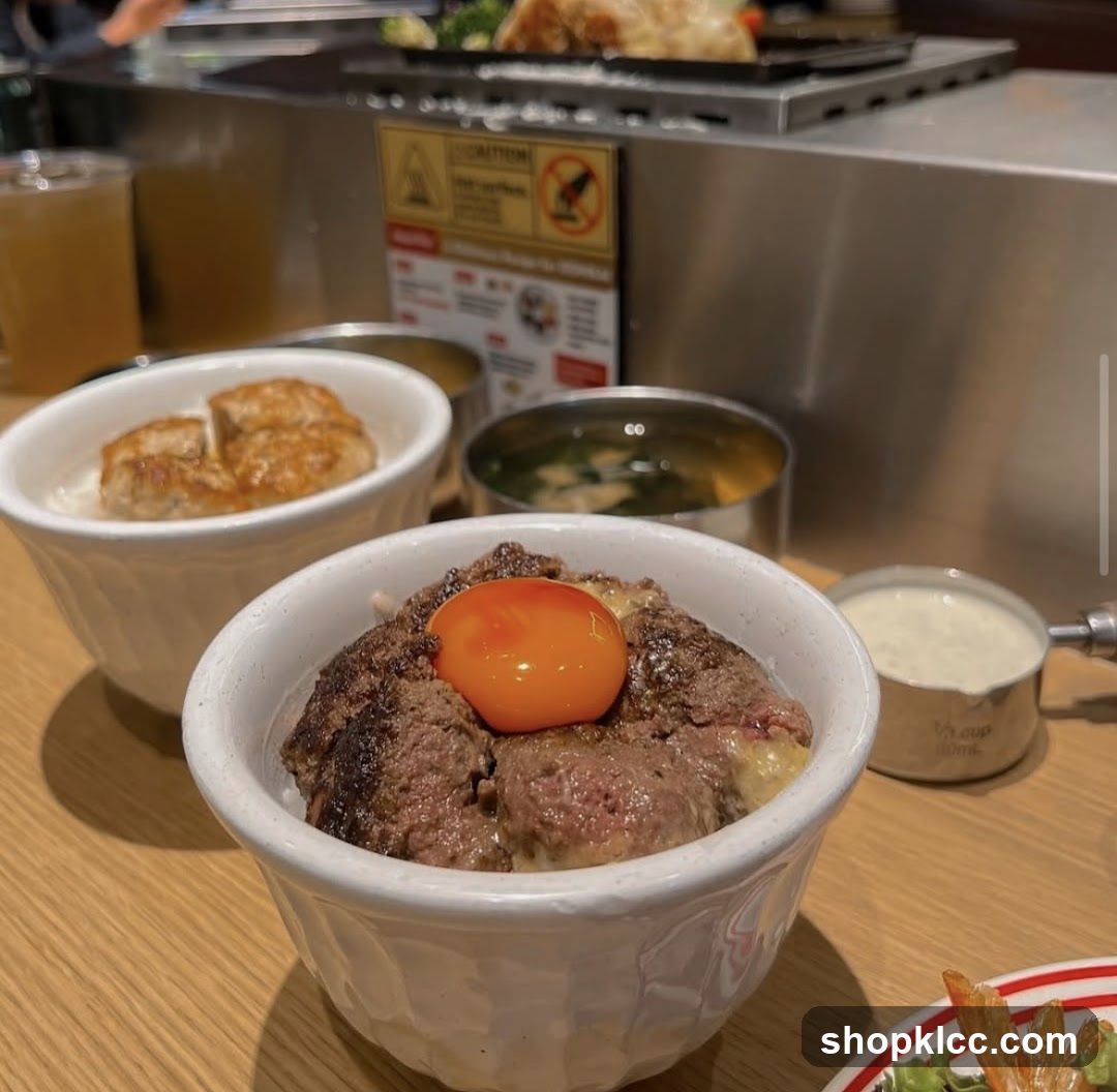 Dishes with Rice and Egg Yolk