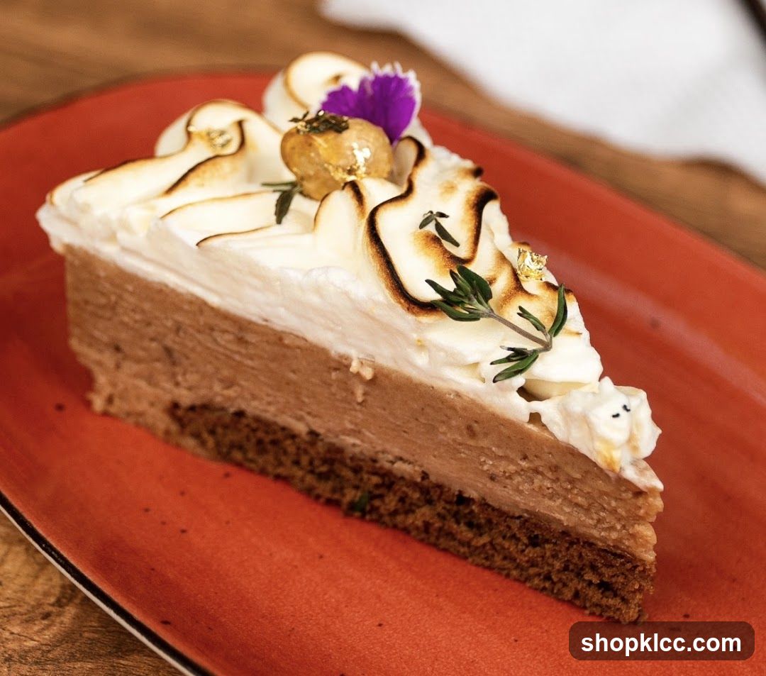 Slice of Meringue Cake