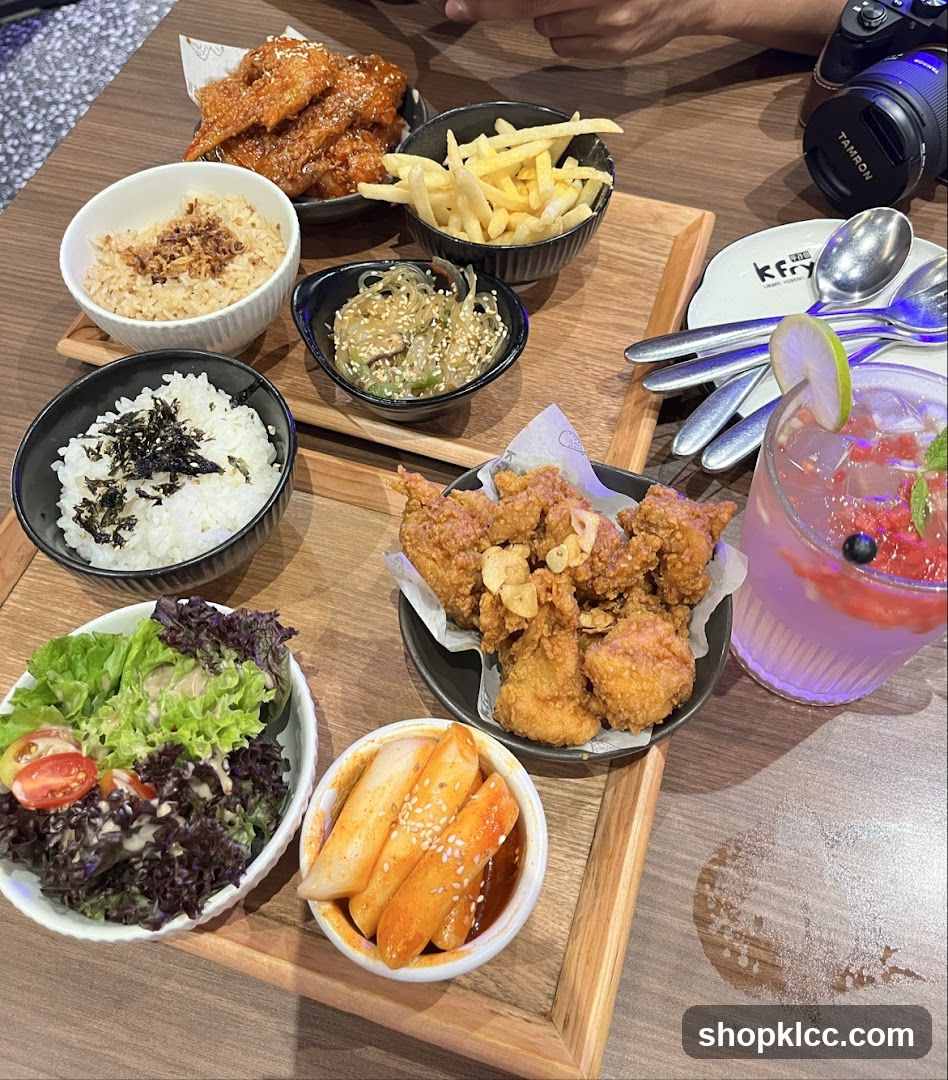 Korean Fried Chicken Meal