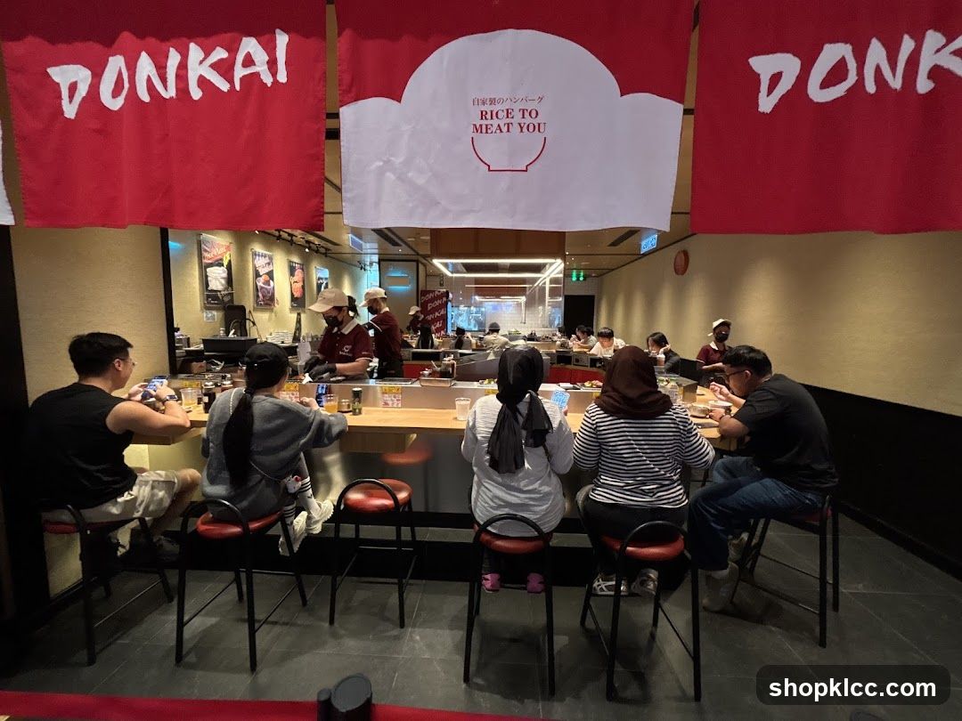 Restaurant Interior with Diners