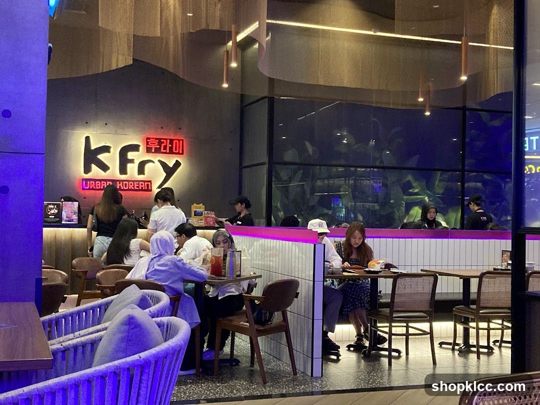 K Fry Urban Korean Restaurant Interior