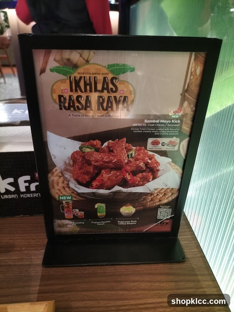 Ikhlas Rasa Raya Menu