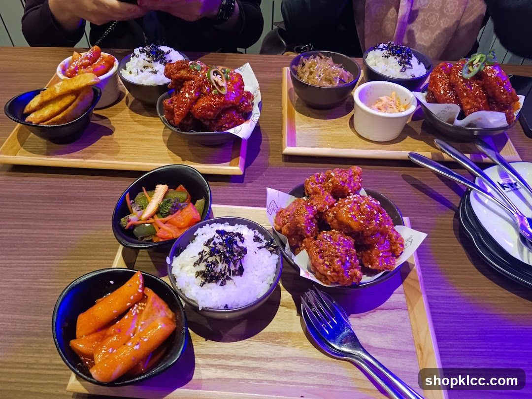 Korean Fried Chicken Meal