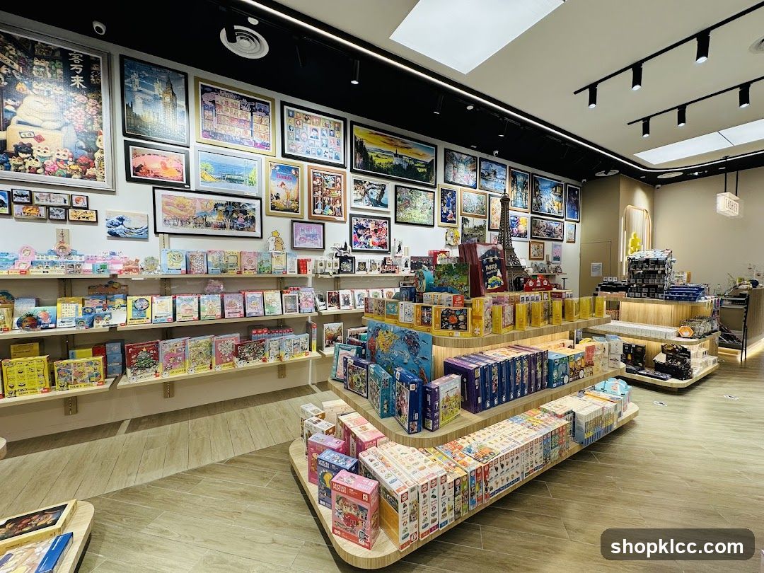 Puzzles and Gifts Store Interior