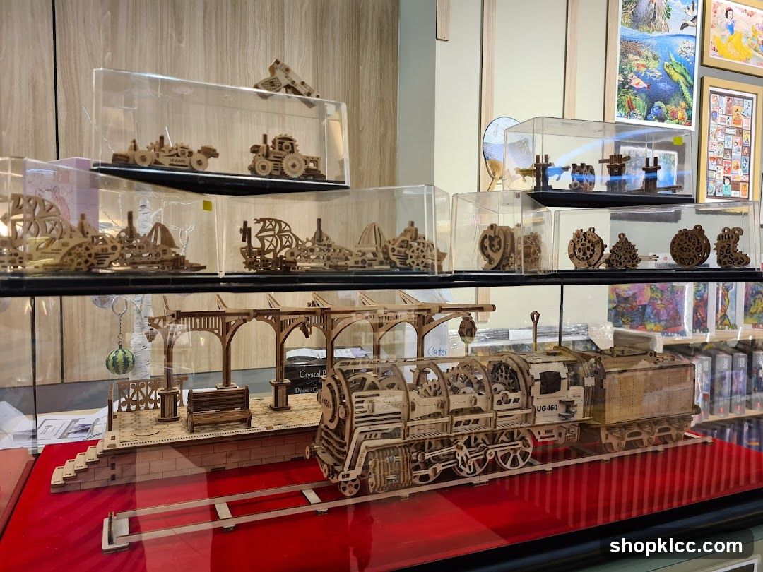 Wooden Model Display