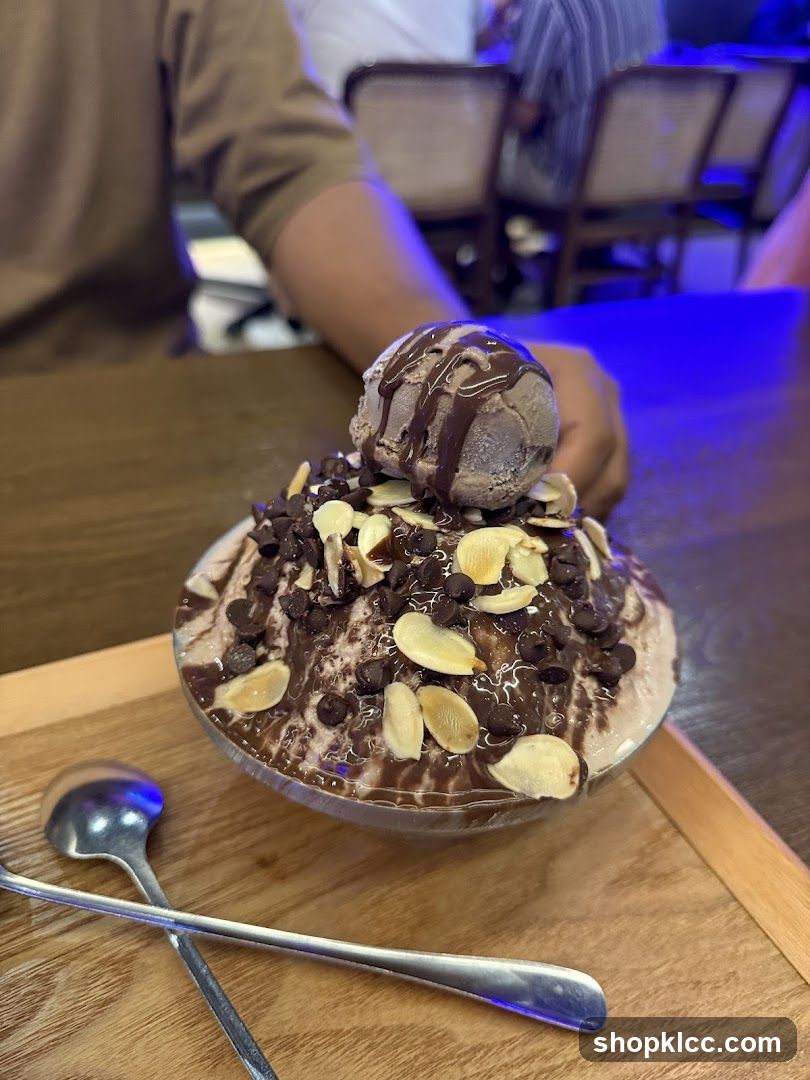 Chocolate Bingsu