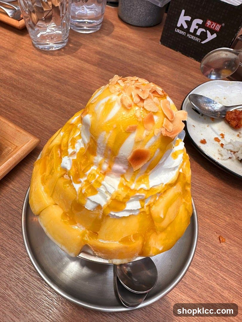 Mango Bingsu