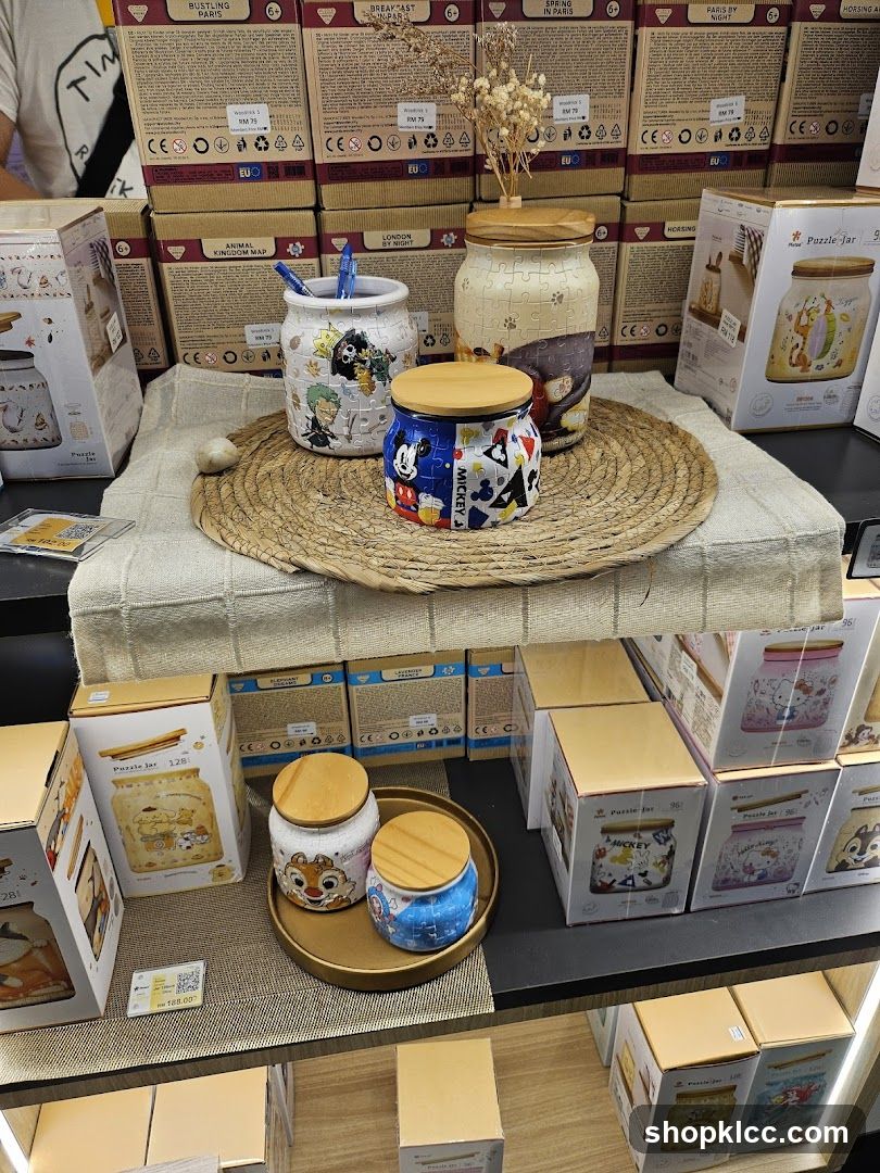 Puzzle Jars Display