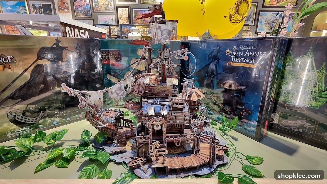 3D Puzzles of Ships