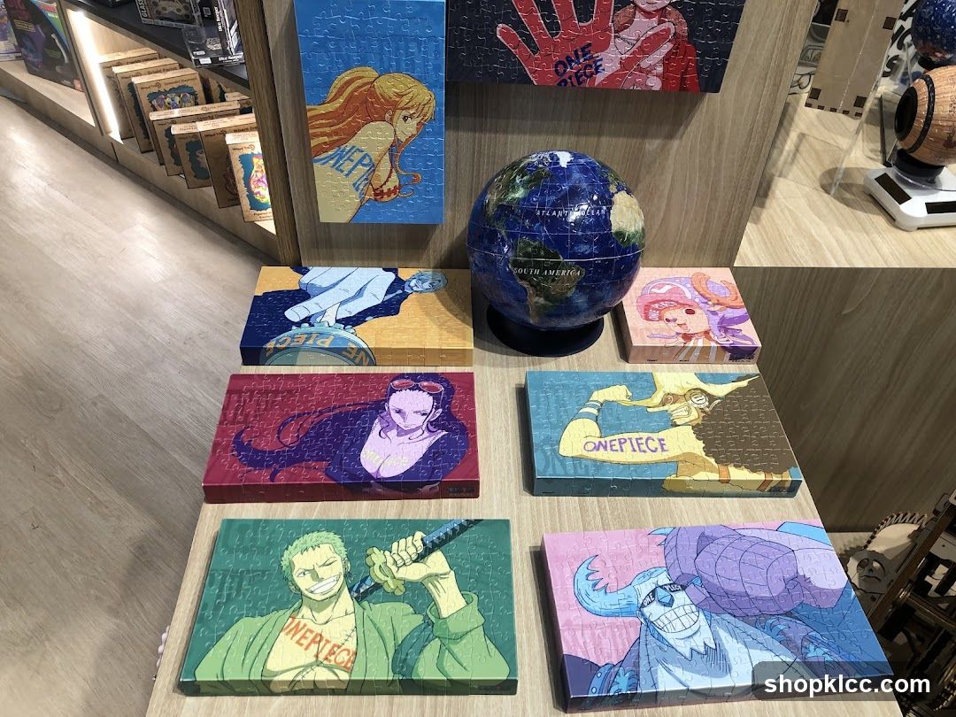 One Piece Puzzles Display