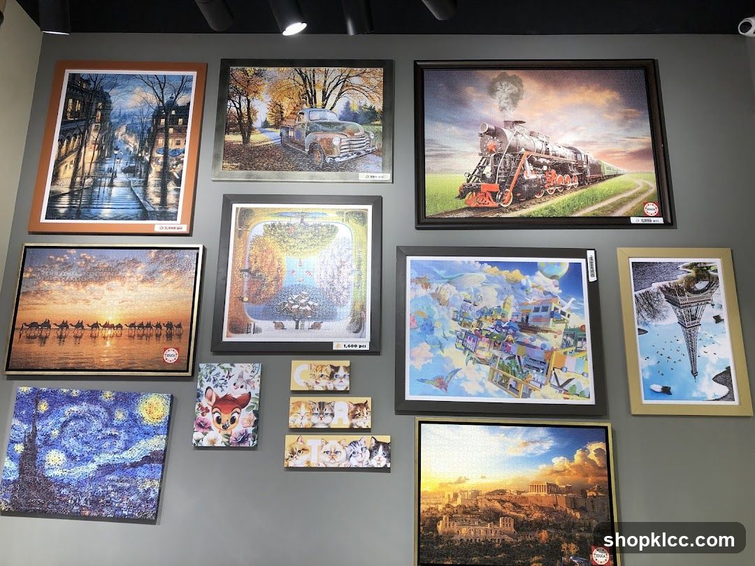 Puzzles on Display