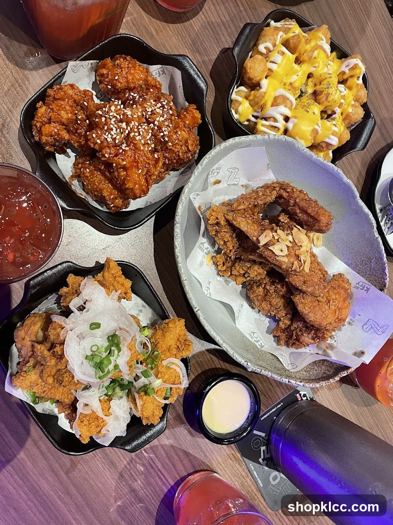 Fried Chicken and Tater Tots