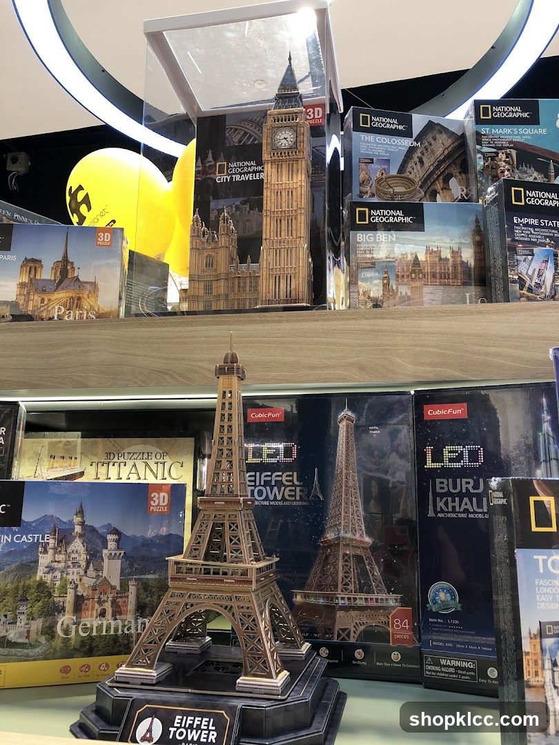 3D Puzzles of Famous Landmarks