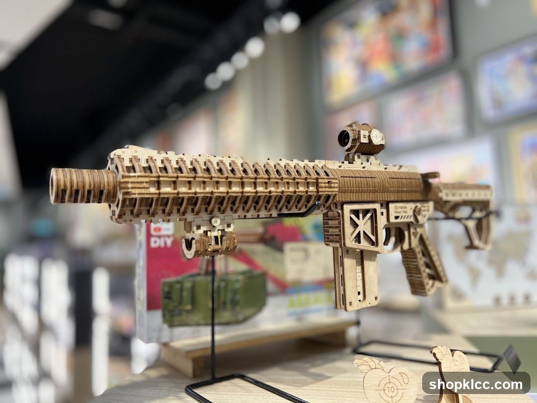 Wooden Model Rifle