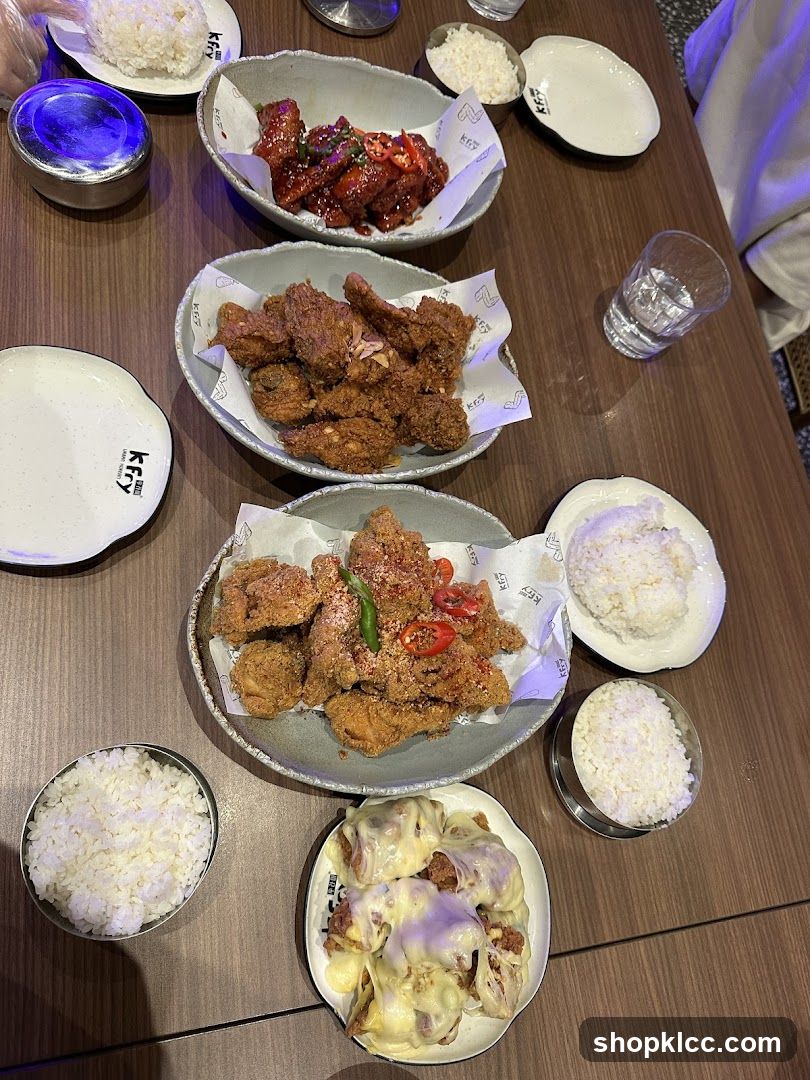 Fried Chicken and Rice
