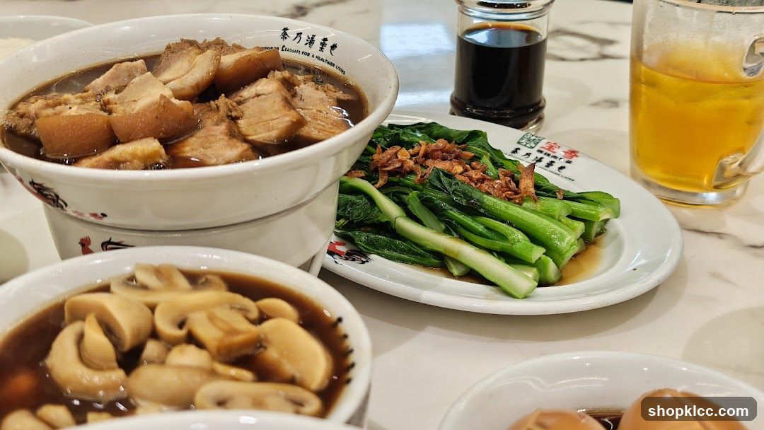 Braised Pork Belly and Vegetables