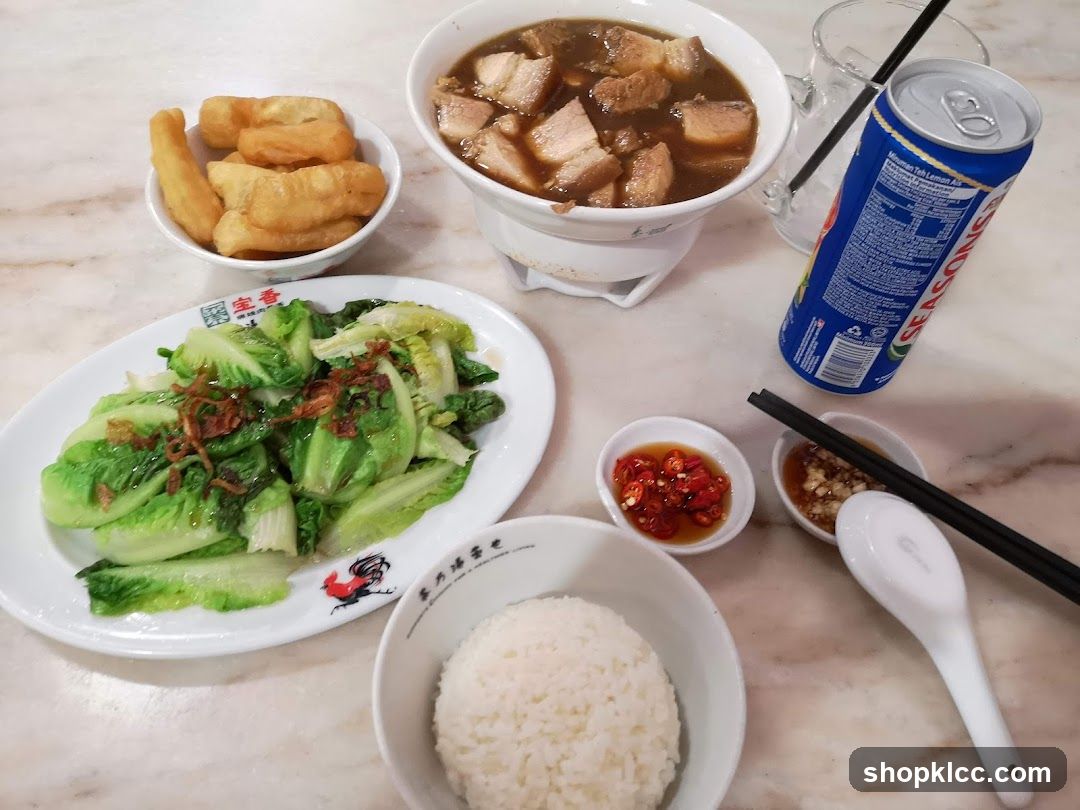 Bak Kut Teh Meal
