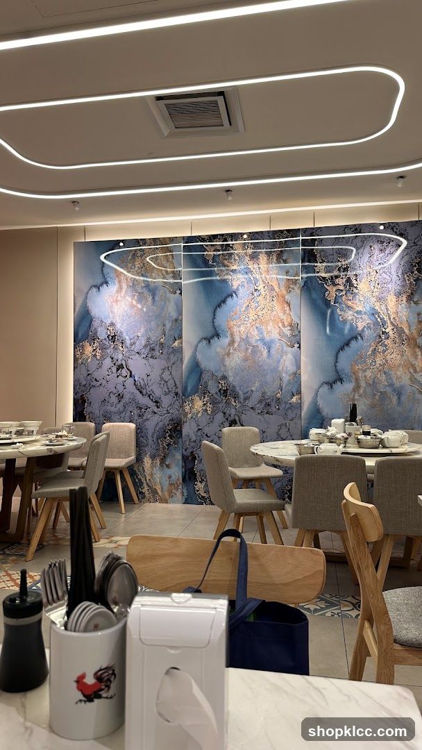 Restaurant Interior with Modern Decor
