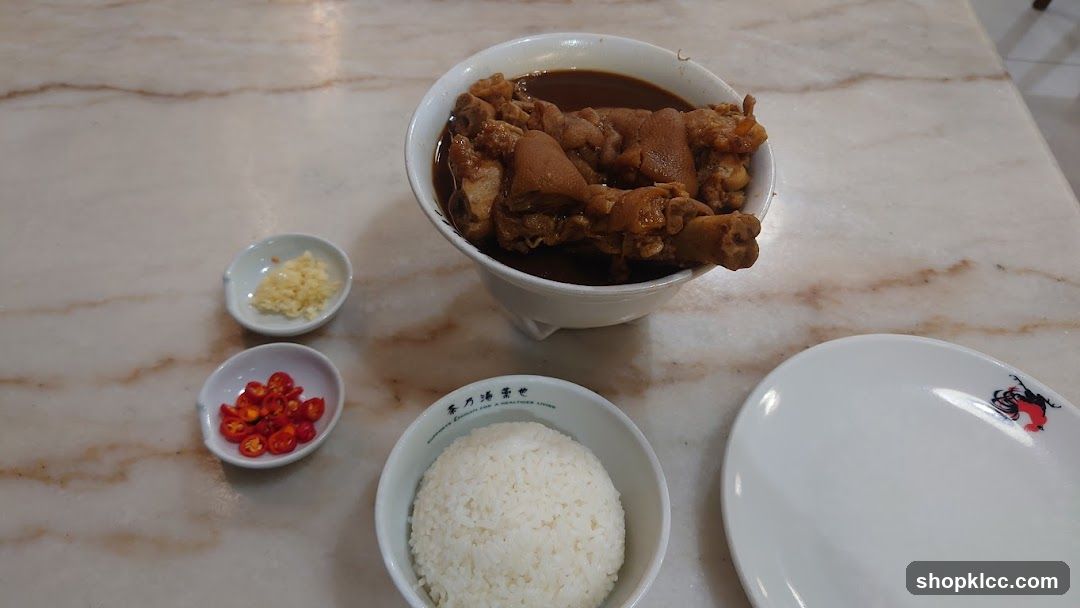 Pork Ribs Soup with Rice