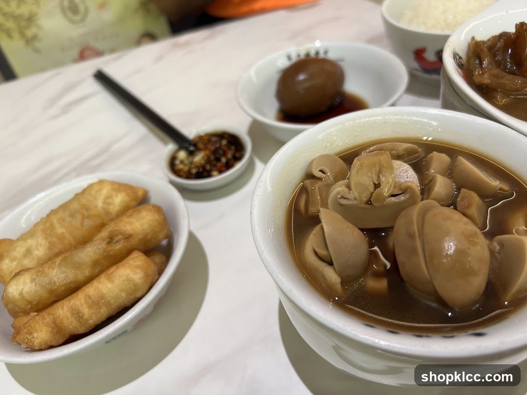Mushroom Stew with Side Dishes