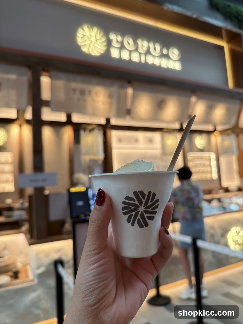 Dessert Cup with Tofu-C Logo