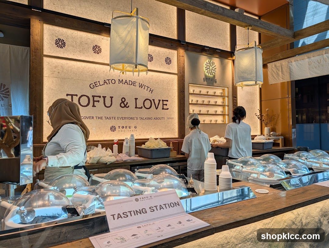 Gelato Shop Counter