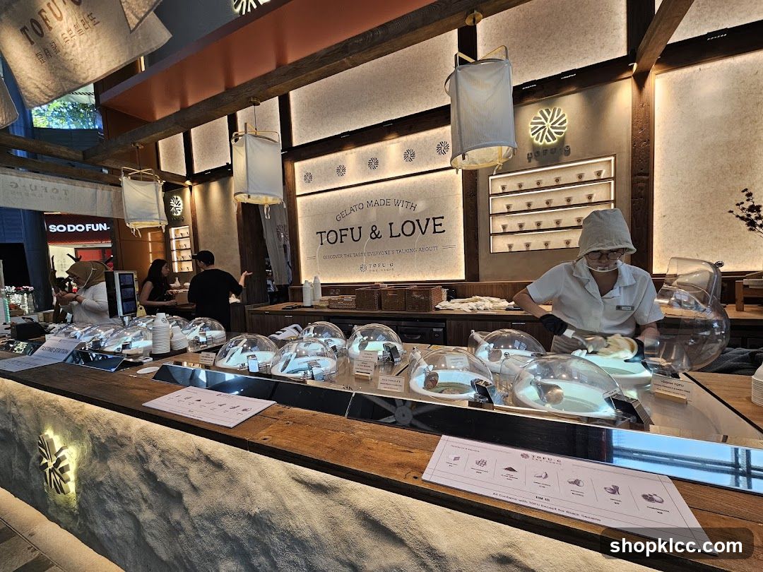 Gelato Shop Counter