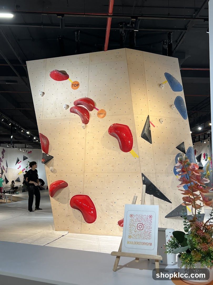 Bouldering Gym Interior