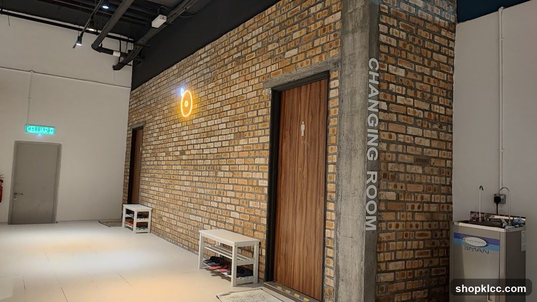 Changing Room Entrance