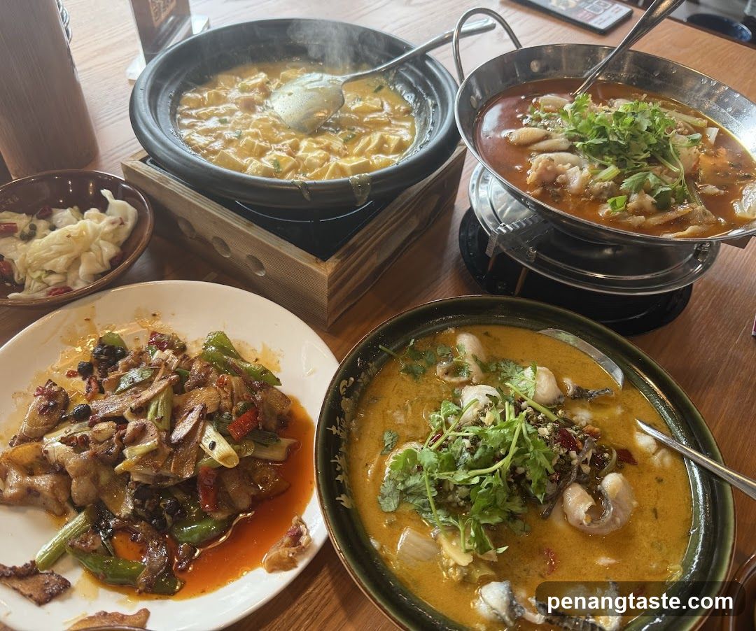 Chinese Food Spread